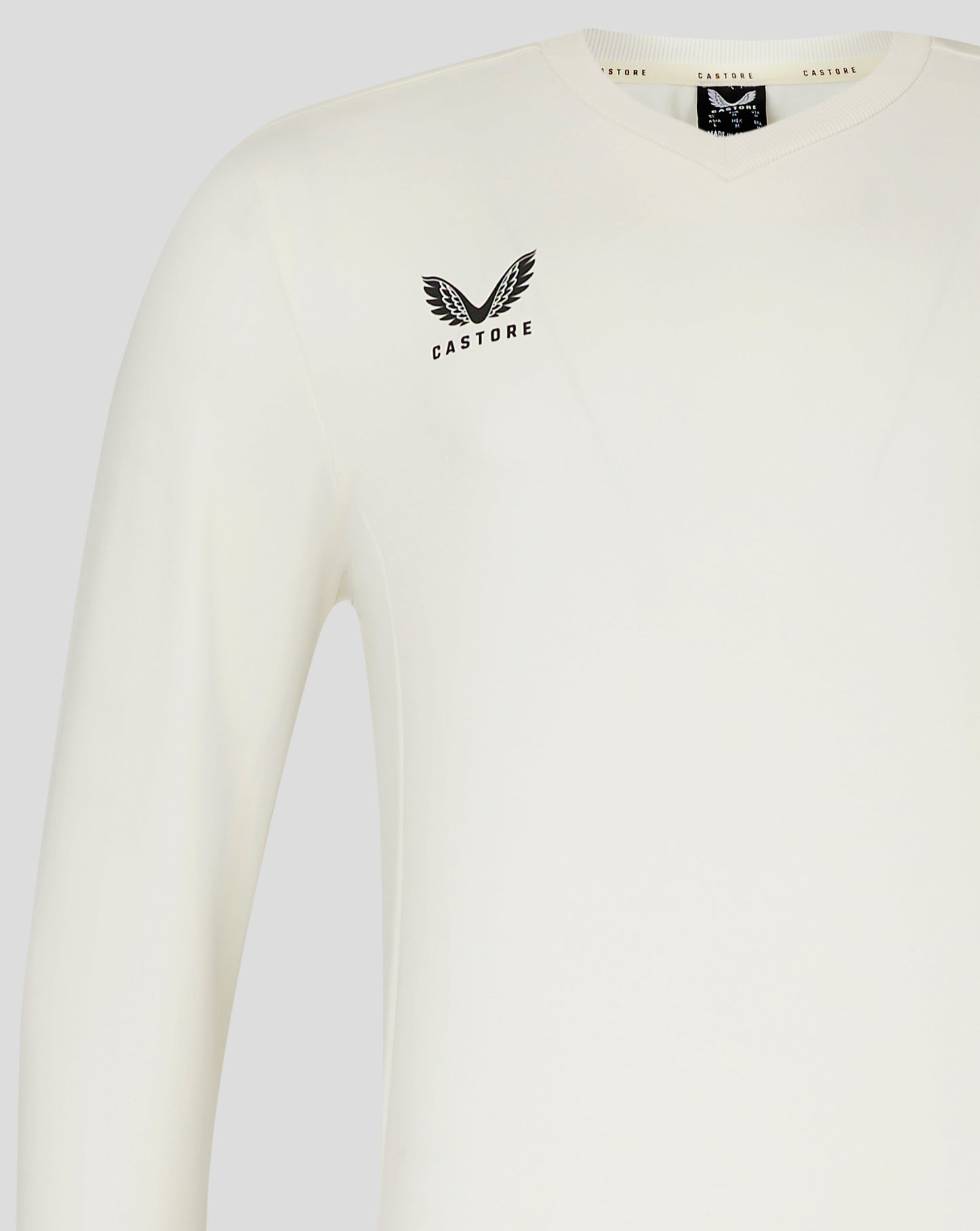 Mens Cricket Jumper - Cannoli Cream