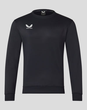 Mens Brushback Sweatshirt - Caviar