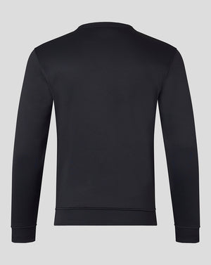 Mens Brushback Sweatshirt - Caviar