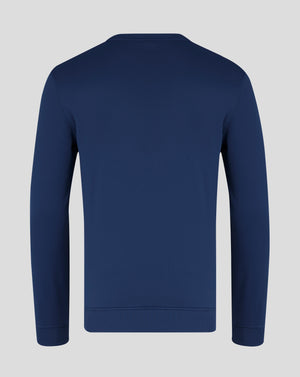 Mens Brushback Sweatshirt - Peacoat