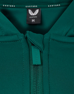 Mens Full Zip Brushback Hoodie - Botanical Garden