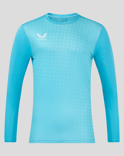 LS Dots Printed Training Tee  2 - Aquarius / Bachelor Button