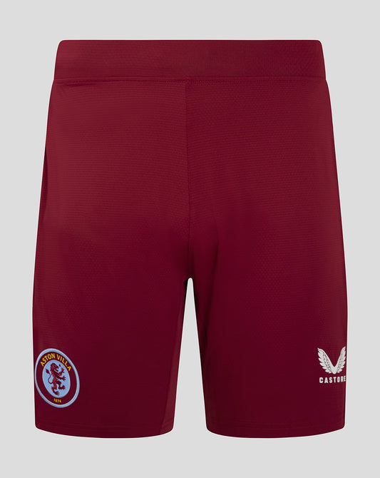 Mens ASTON VILLA FC PRO HOME ALTERNATE SHORT - RHODODENDRON/SERENITY