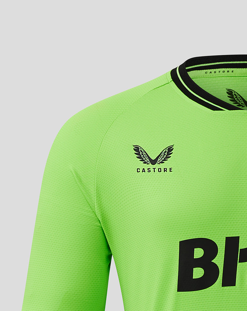 Mens ASTON VILLA FC PRO AWAY GOAL KEEPER SS SHIRT - JASMINE GREEN/CAVIAR