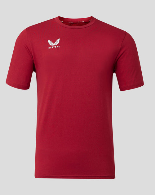 Men's Cotton Leisure Tee - Biking Red