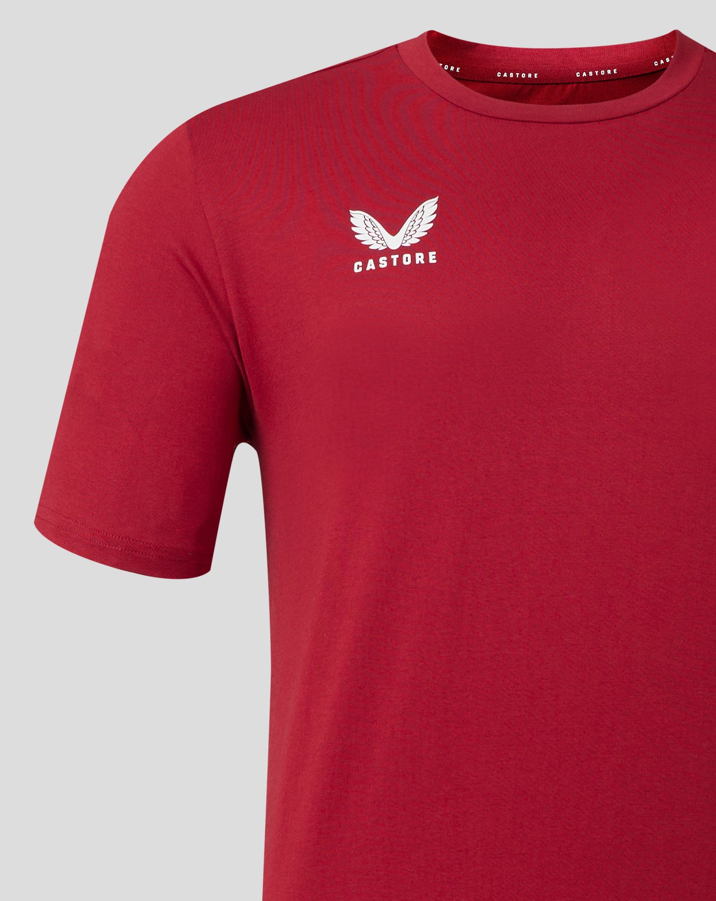 Men's Cotton Leisure Tee - Biking Red