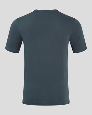 Mens Cotton Leisure Tee - Dark Slate
