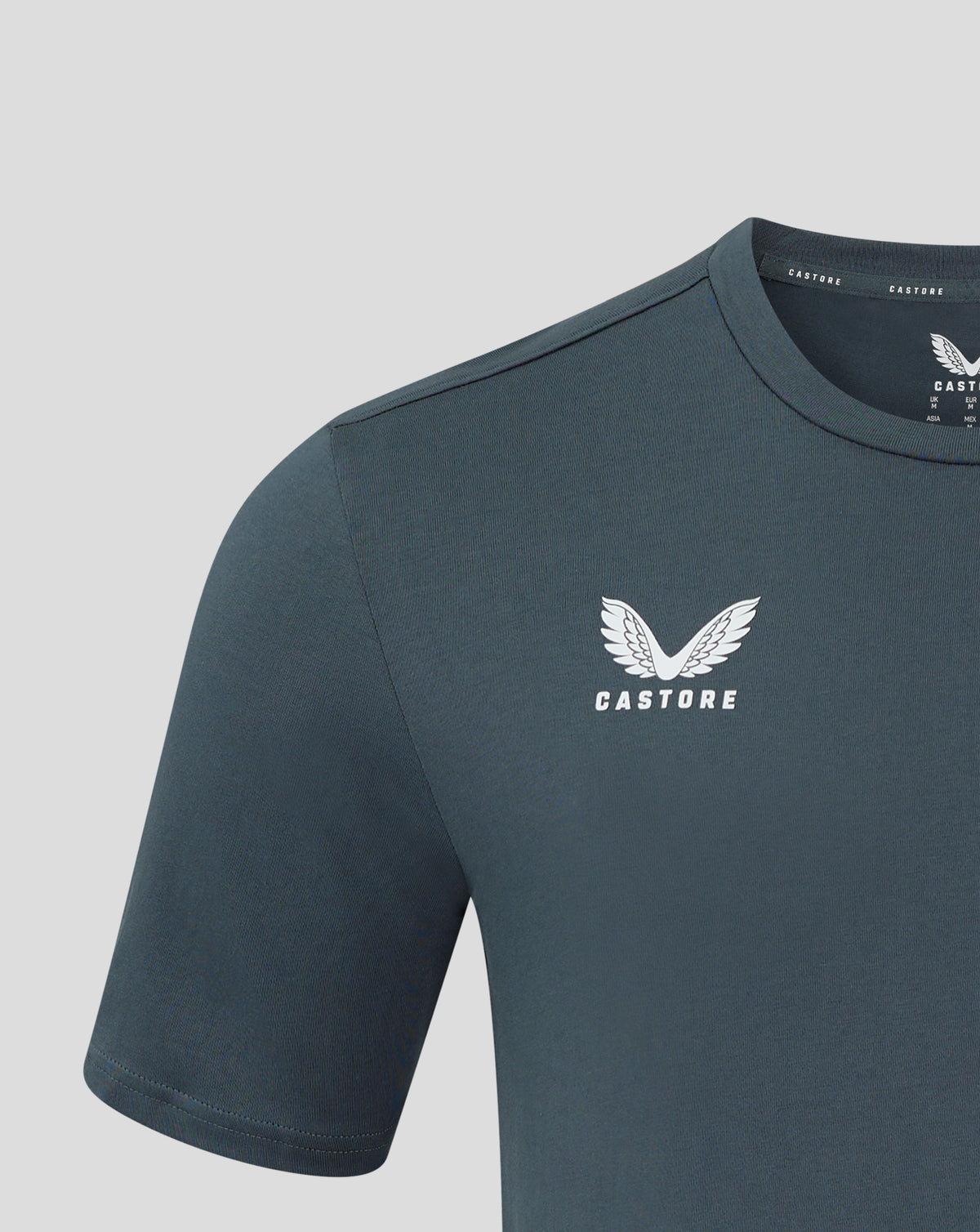 Mens Cotton Leisure Tee - Dark Slate - Dark Slate