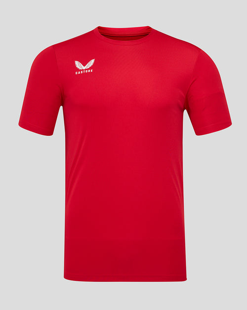Men's Short Sleeve Training Tee - Barbados Cherry