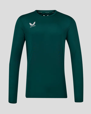 Mens Long Sleeve Performance Tee - Botanical Garden