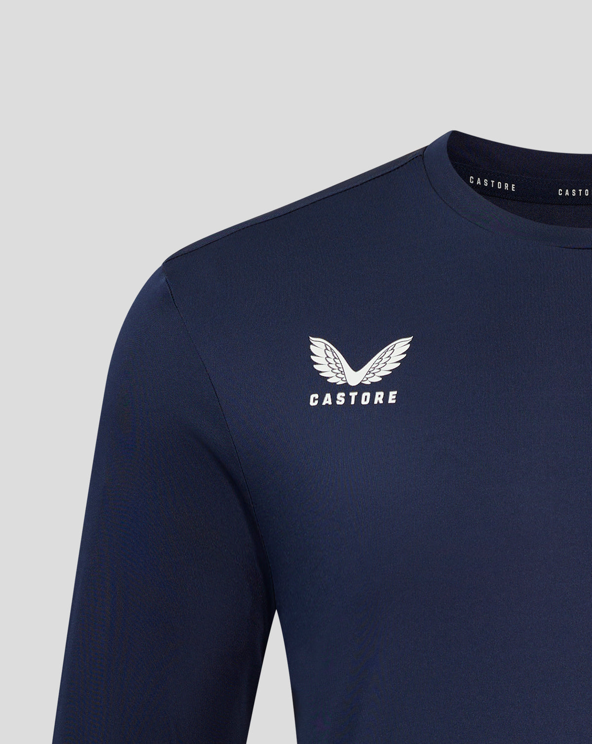 Mens Long Sleeve Performance Tee - Peacoat - Peacoat
