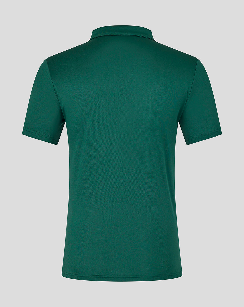 Leicester Tigers Men's 25/26 Short Sleeve Training Polo - Botanical