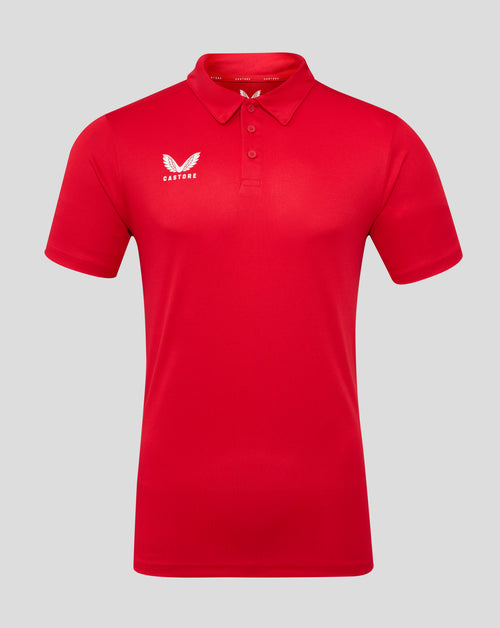 Mens Performance Polo - True Red