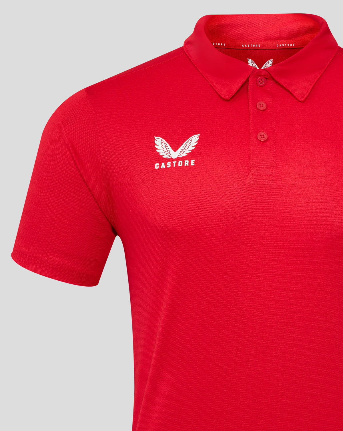 Herren Performance Poloshirt – Echtrot - True Red