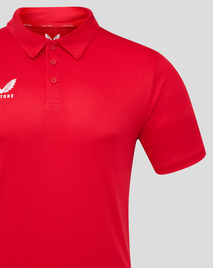 Mens Performance Polo - True Red