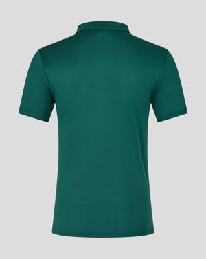 Leicester Tigers Men's 25/26 Short Sleeve Training Polo - Botanical