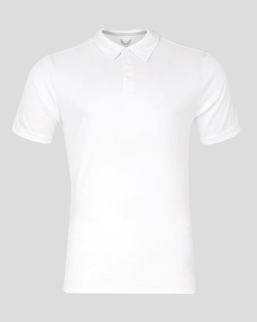 Mens Performance Polo - White