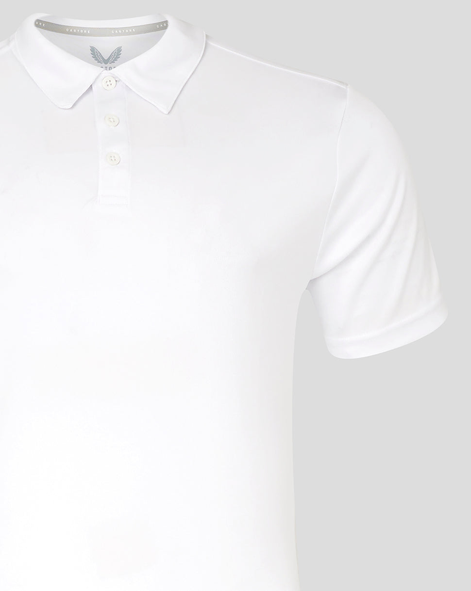 Mens Performance Polo - White