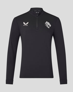 Leicester Tigers Men's 25/26 Training Midlayer - Caviar
