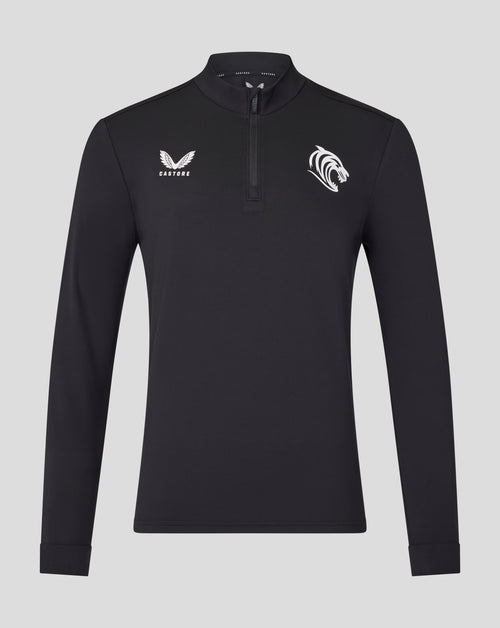 Leicester Tigers Men's 25/26 Training Midlayer - Caviar