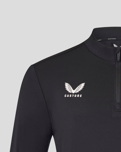 Leicester Tigers Men's 25/26 Training Midlayer - Caviar