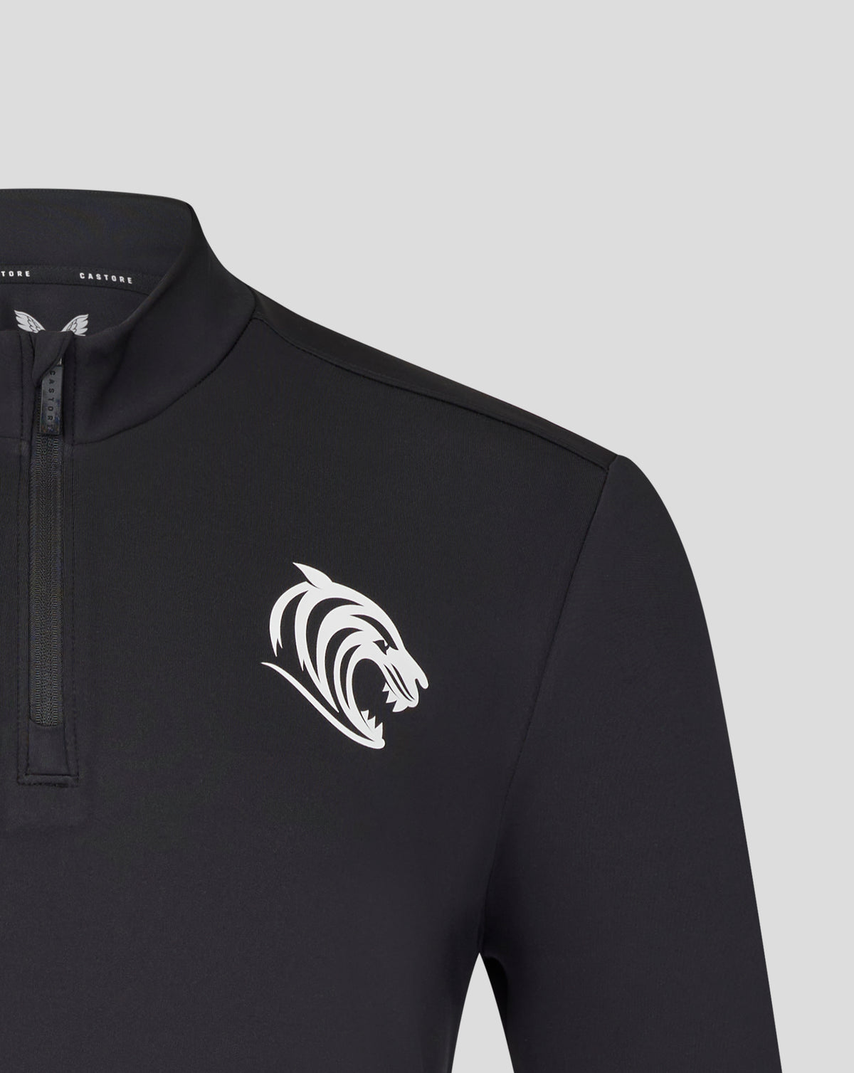 Leicester Tigers Men's 25/26 Training Midlayer - Caviar - Caviar