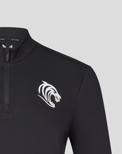 Leicester Tigers Men's 25/26 Training Midlayer - Caviar