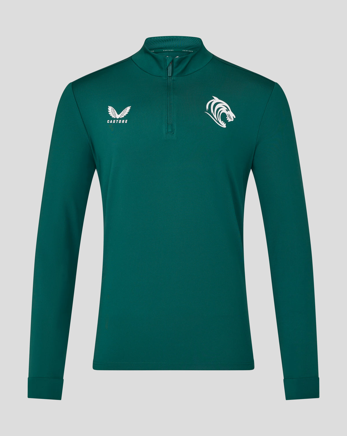 Leicester Tigers Men's 25/26 Training Midlayer - Botanical - Botanical Garden