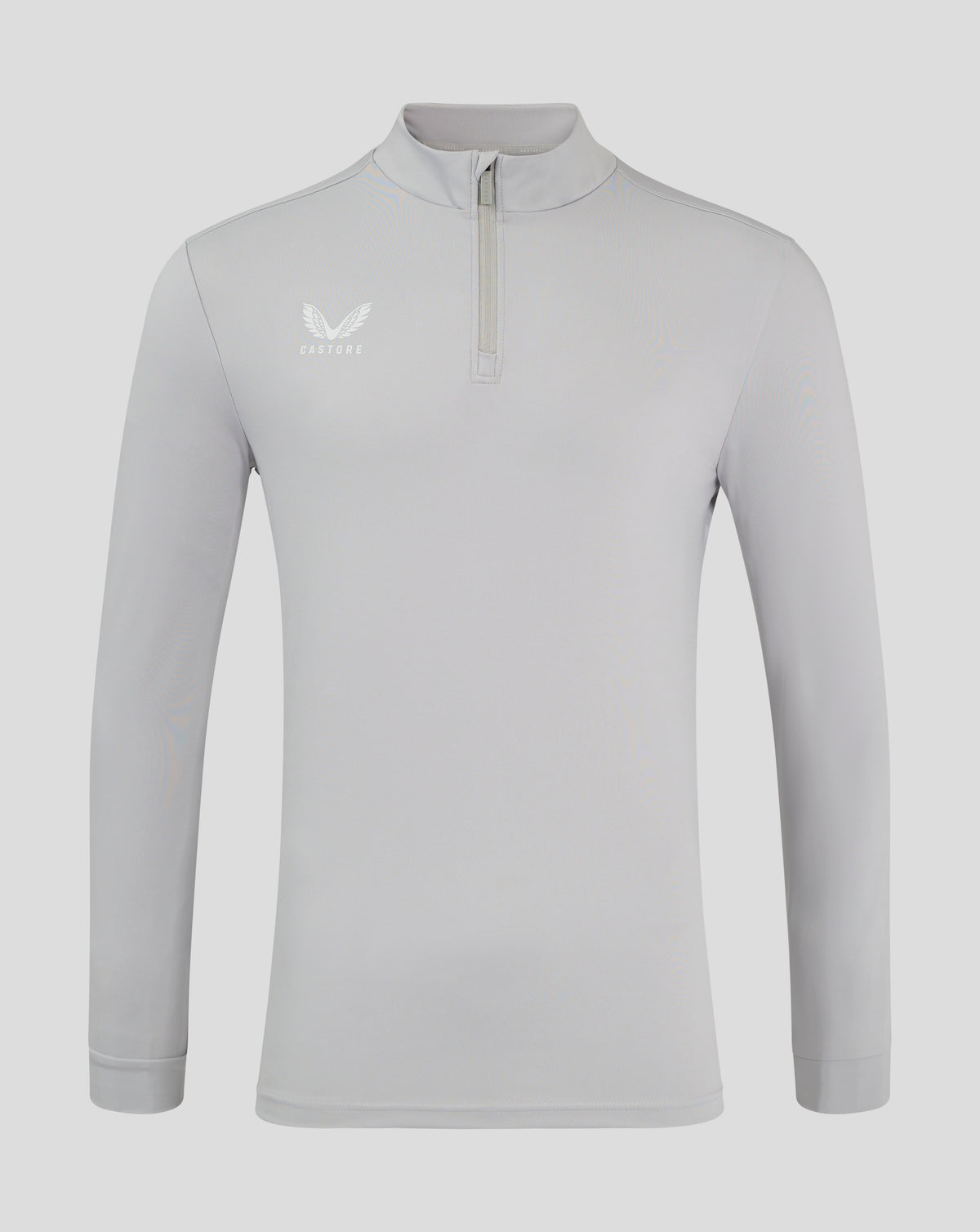 Men's Tailored Fit 1/4 Zip Top - Grey - High Rise