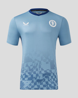Mens Aston Villa FC Third Matchday T-Shirt - Blue Shadow / Blue Depths
