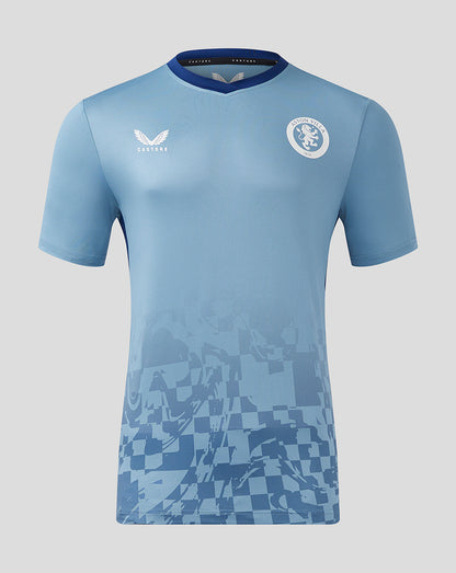 Mens Aston Villa FC Third Matchday T-Shirt - Blue Shadow / Blue Depths