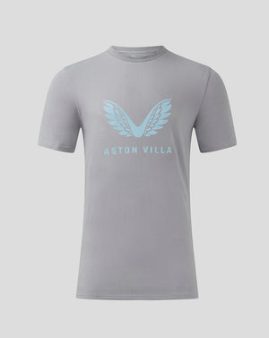 Mens Aston Villa FC Coaches Travel Logo Tee - Tradewinds