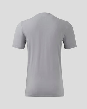 Mens Aston Villa FC Coaches Travel Logo Tee - Tradewinds
