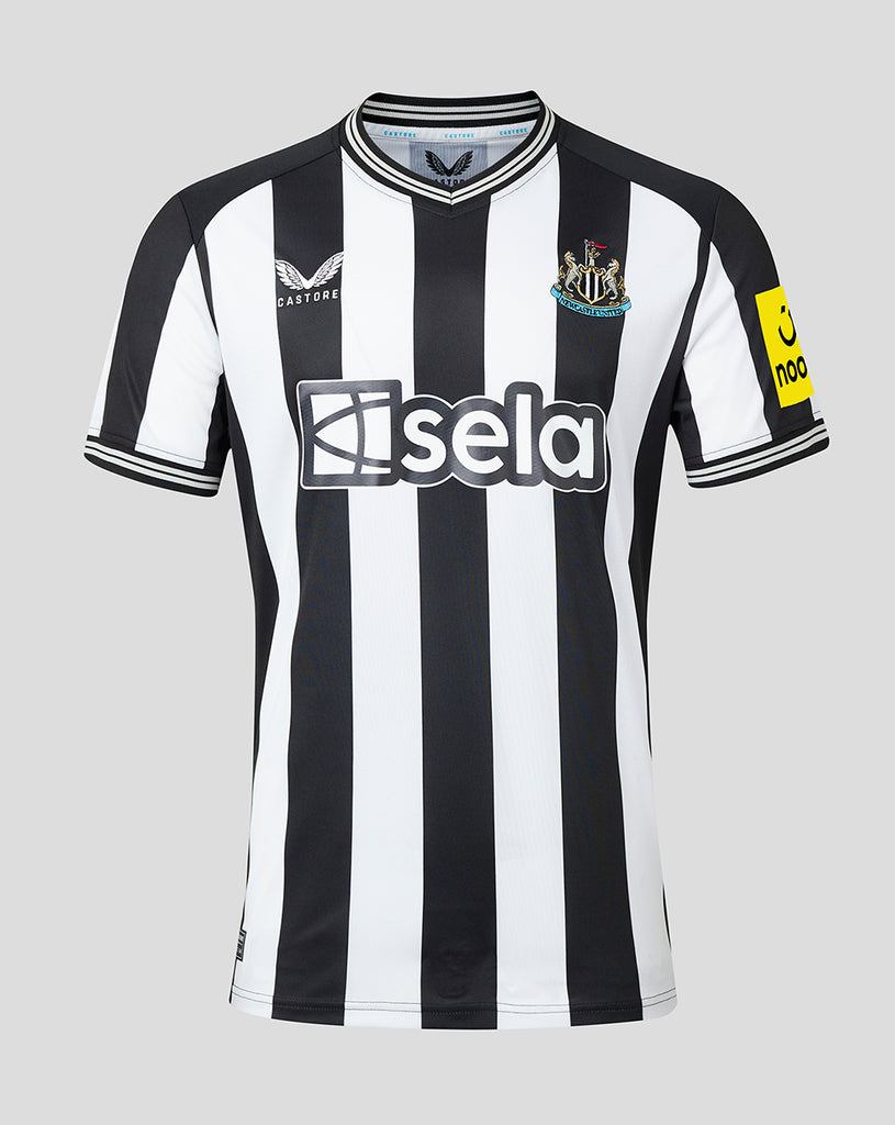 Newcastle United Striped Black White Jersey