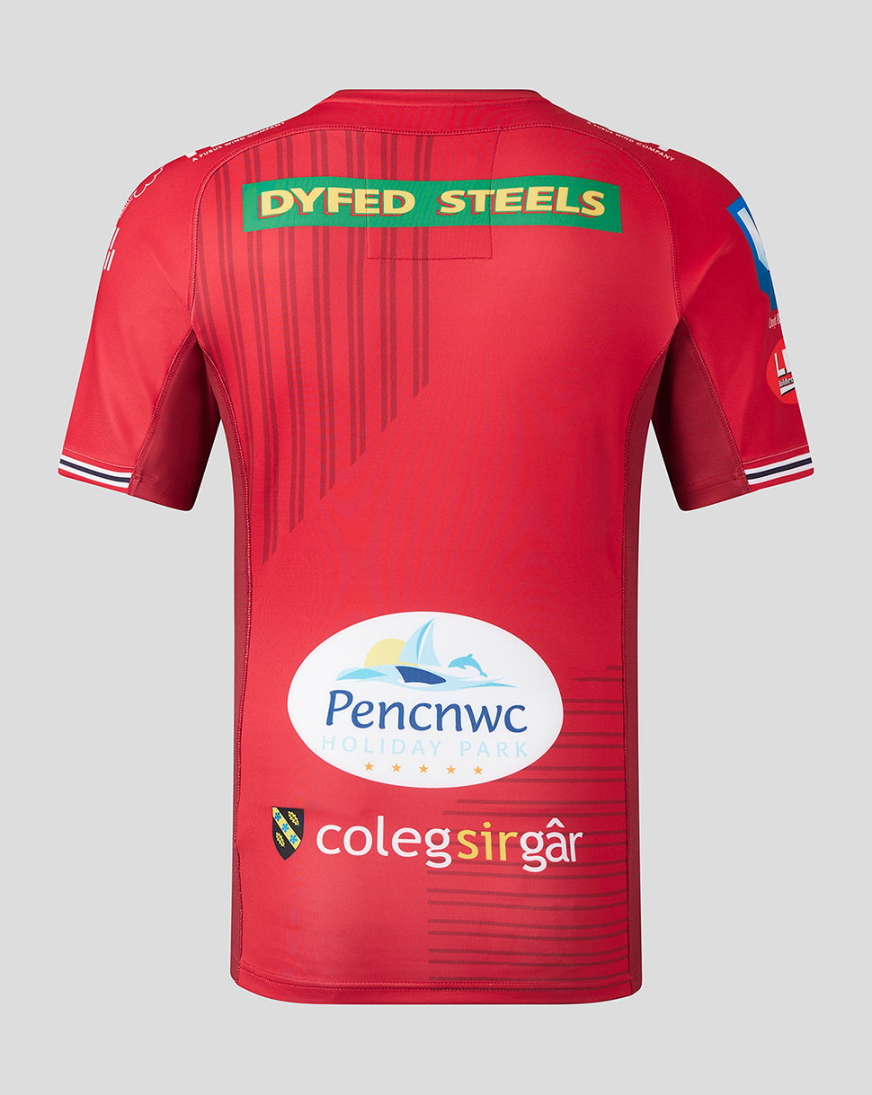 Scarlets Men's 23/24 Home Pro Shirt - Red