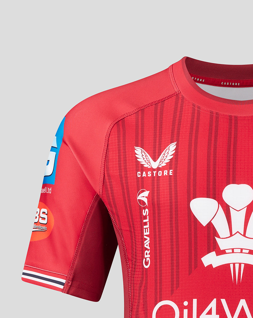 Scarlets Men's 23/24 Home Pro Shirt - Red