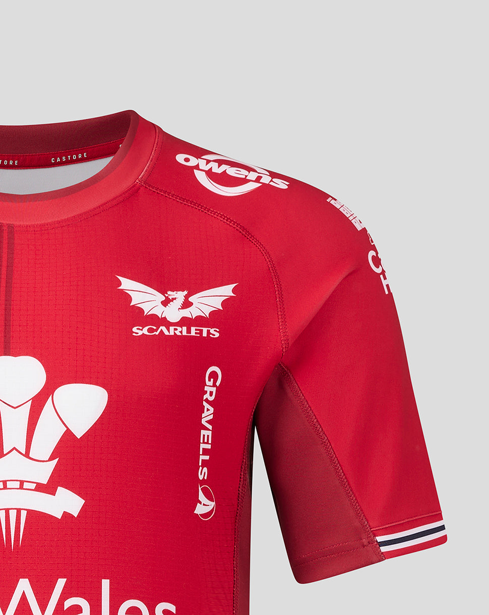 Scarlets Men's 23/24 Home Pro Shirt - Red
