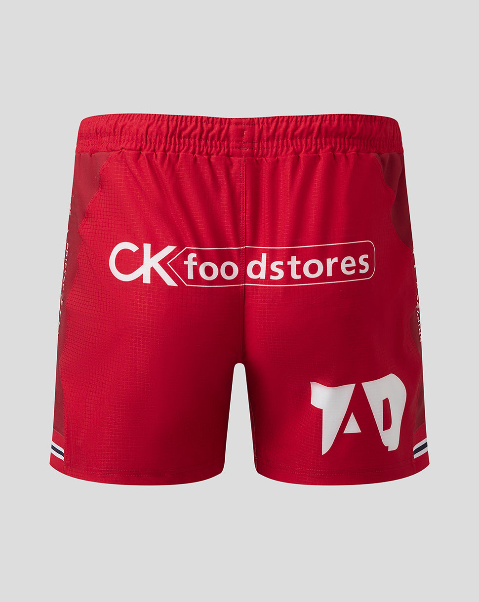 Scarlets Junior 23/24 Home Shorts - Red