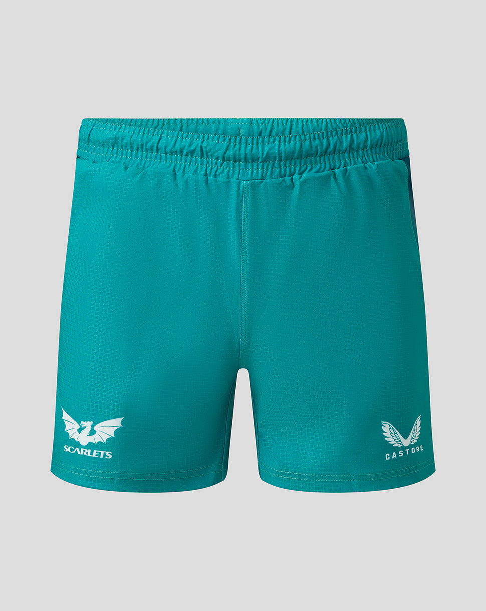 Scarlets Mens 23/24 Away Shorts - Blue