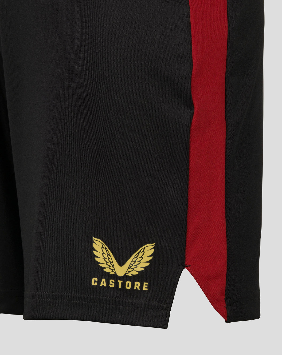 FC Utrecht Men's Players Training Shorts - Black/Red