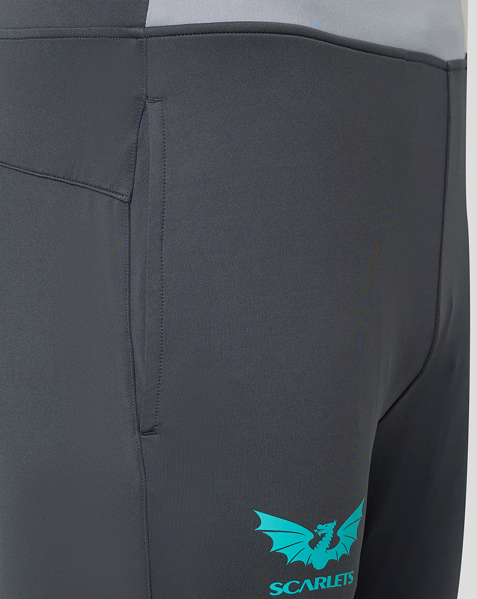 Scarlets Mens 23/24 Slim Fit Training Pants - Grey