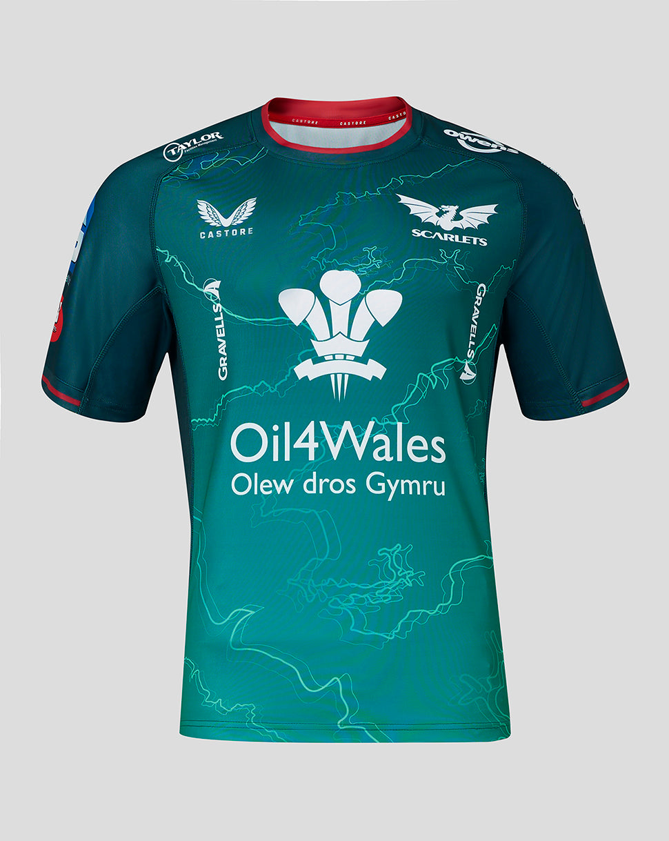 Scarlets Womens 23/24 Away Shirt - Blue