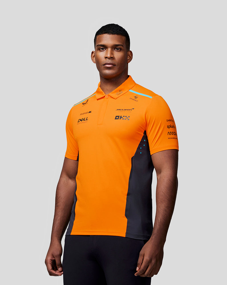 McLaren Mens Official Teamwear Polo Shirt Formula 1