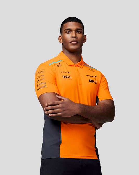 McLaren Mens Official Teamwear Polo Shirt Formula 1