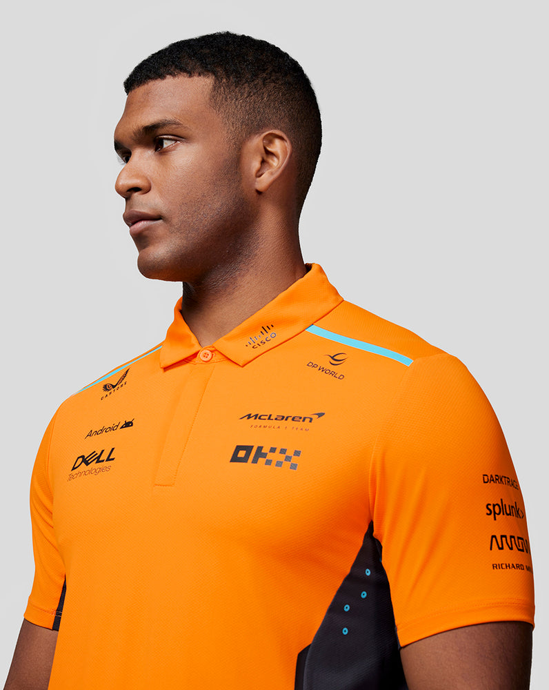 McLaren Mens Official Teamwear Polo Shirt Formula 1
