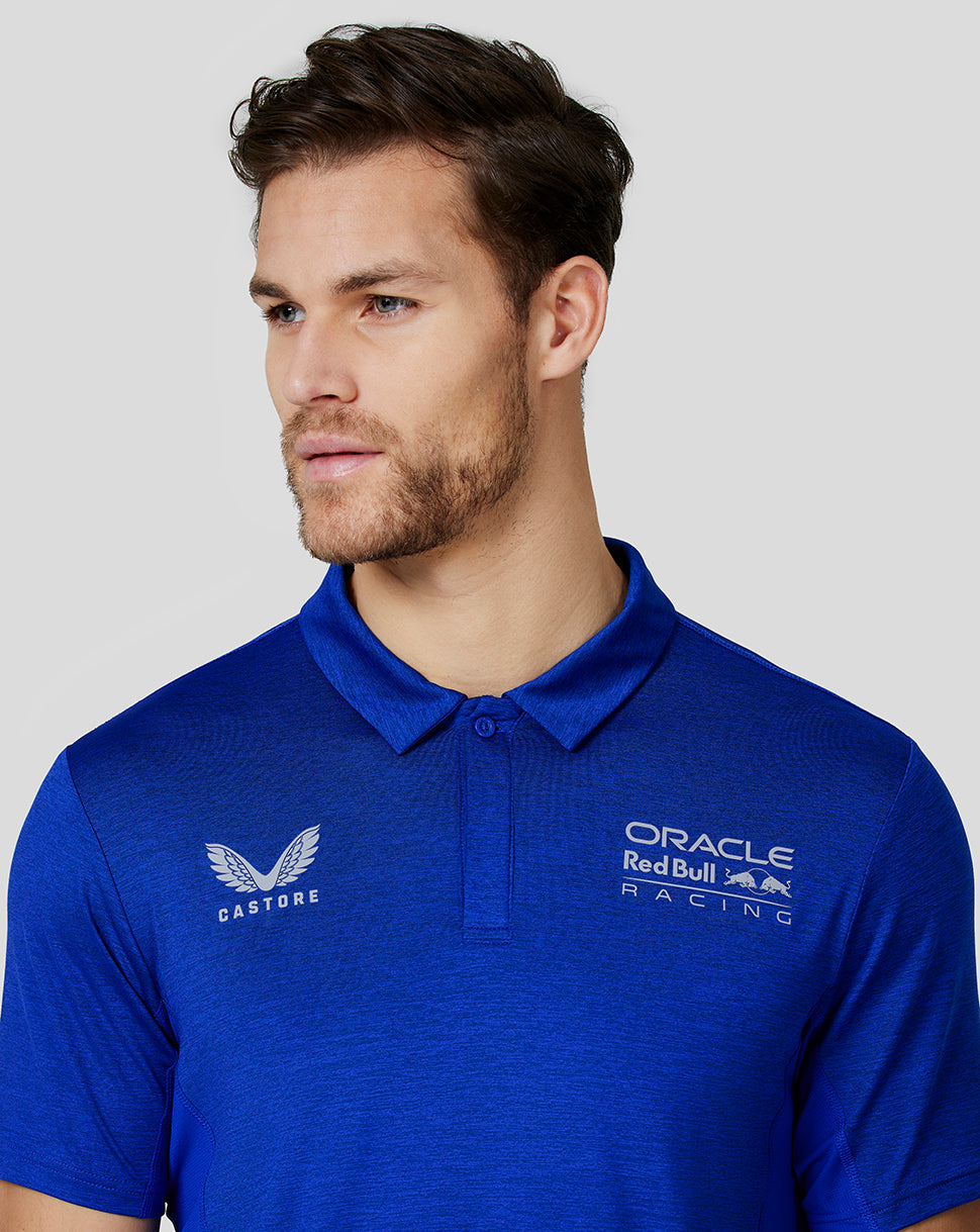 Oracle Red Bull Racing Mens Active Dual Brand Polo Shirt - Surf The Web - Surf The Web