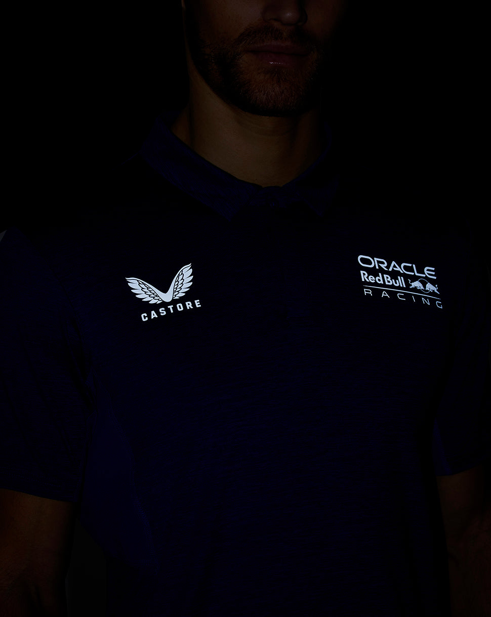 Oracle Red Bull Racing Mens Active Dual Brand Polo Shirt - Surf The Web - Surf The Web