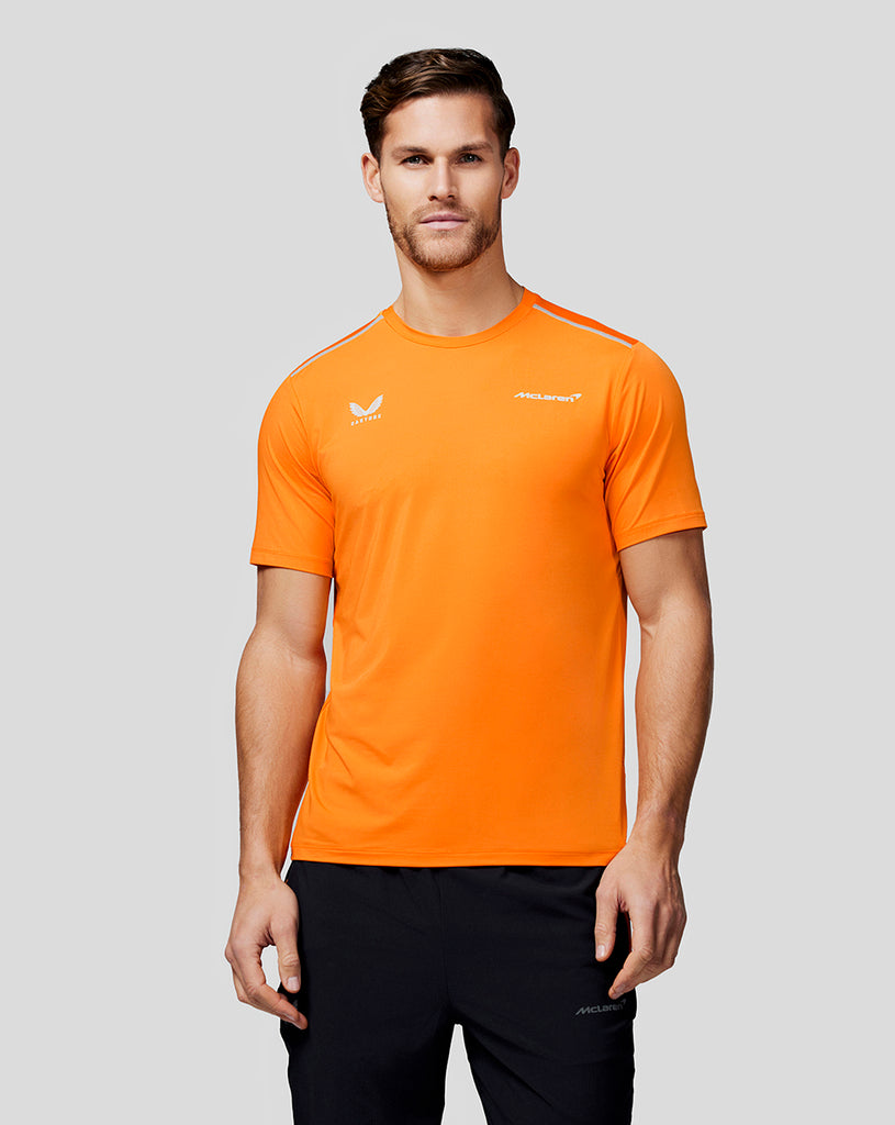 McLaren Mens Performance T-Shirt - Papaya