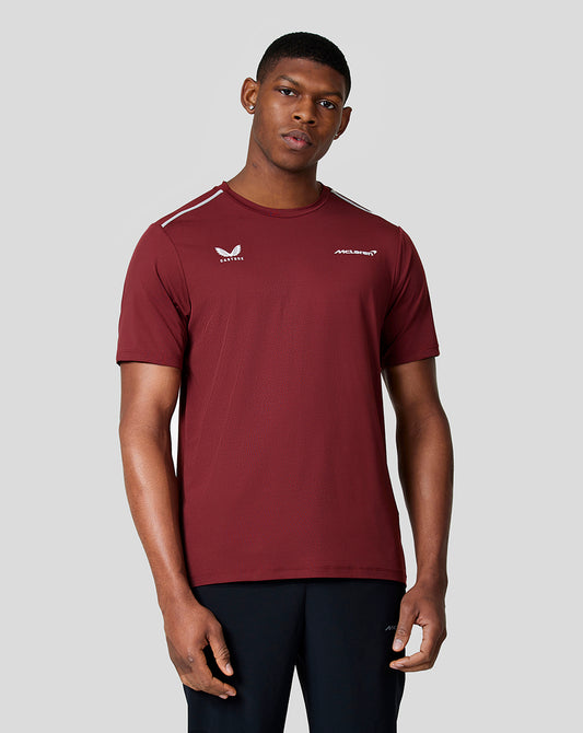 McLaren Mens Performance T-Shirt - Port