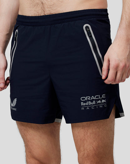 Oracle Red Bull Racing Mens Active Dual Brand Running Shorts - Night Sky